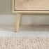 Herringford 4 Drawer Bedside Oak